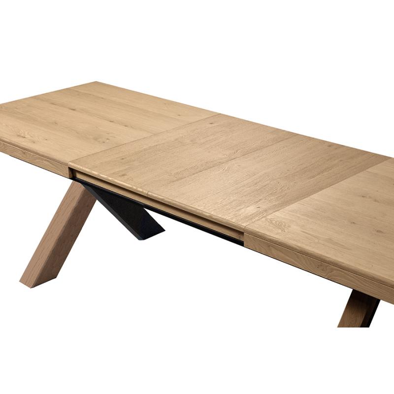 Oakham 1.6M-2.6M Extending Dining Table With X Legs